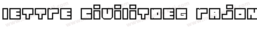 lettre civilitdeg rajon字体转换